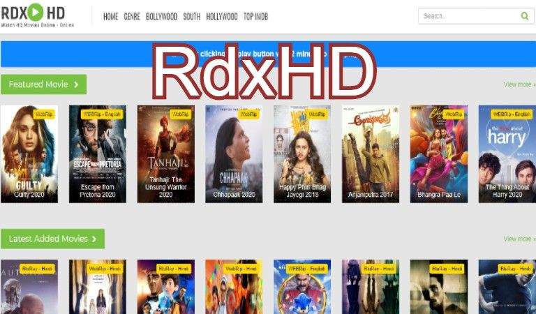 Watch Movies On RDXHD